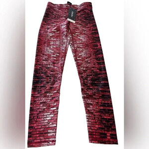 NWT Terez Red Brick Leggings